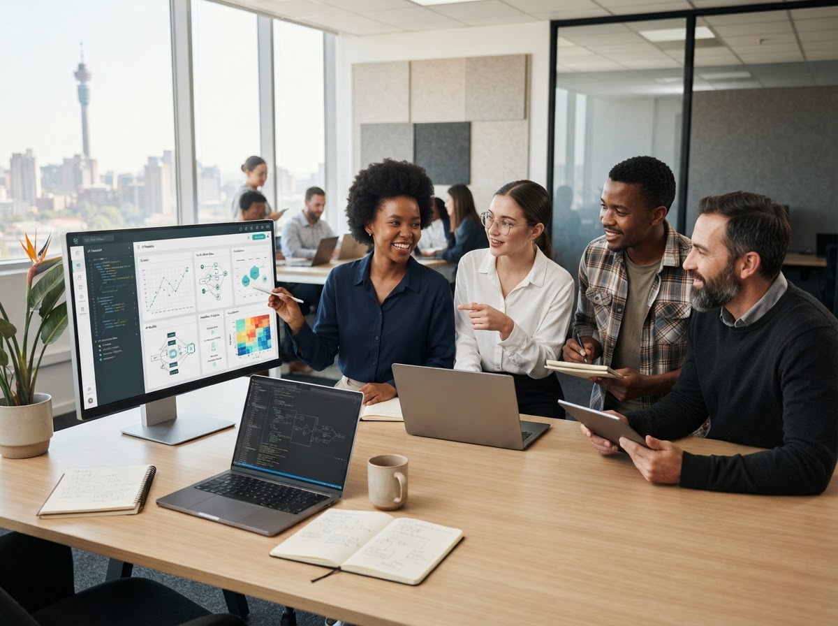 MzansiAI data infrastructure supporting remote analysts